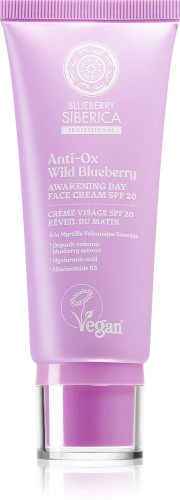 Крем для лица Natura Siberica Anti-Ox Wild Blueberry увлажняющий, с SPF, 50 мл