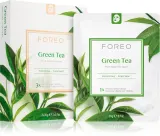FOREO Farm to Face Sheet Mask Green Tea - Маска в тканевом покрытии для смешанной кожи - ОЗОН, 3 г — фото 1