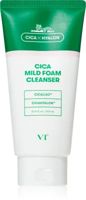 VT Cosmetics Cica Mild Foam Cleanser - Нежная очищающая пенка с успокаивающим действием, 300 мл