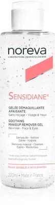 Noreva Sensidiane Soothing Make-up Remover Gel - Очищающий гель для снятия макияжа, 200 мл