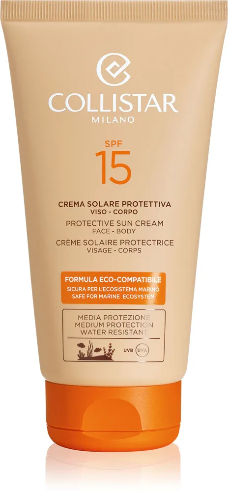 Collistar Sun Eco-Compatible - Крем для загара SPF 15 ECO, 150 мл
