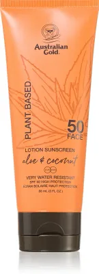 Australian Gold Plant Based - Защитный крем для лица SPF 50, 88 мл