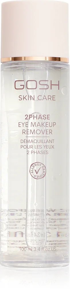 Gosh Skin Care 2 Phase - Двухфазный средство для снятия макияжа с глаз, 100 мл