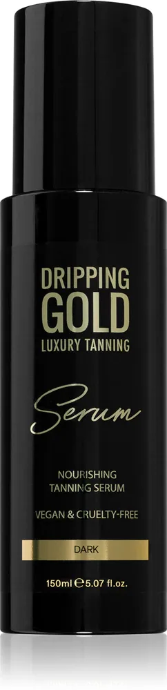 Dripping Gold Luxury Tanning Serum - Автозагар для тела и лица, 150 мл, оттенок Dark