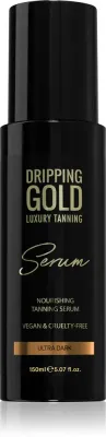 Dripping Gold Luxury Tanning Serum - Автозагар для тела и лица, 150 мл, оттенок Ultra Dark