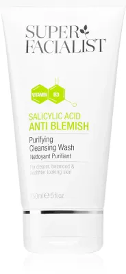 Super Facialist Salicylic Acid Anti Blemish - Очищающий гель для демакияжа для проблемной и жирной кожи, 150 мл