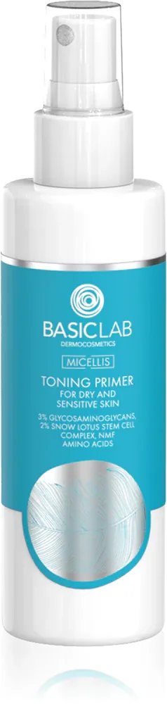 BasicLab Dermocosmetics Micellis - Тоник для лица в спрее для сухой и чувствительной кожи, 150 мл