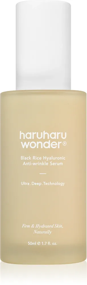Haruharu Wonder Black Rice Hyaluronic Essence - Увлажняющее антивозрастное сыворотка, 50 мл