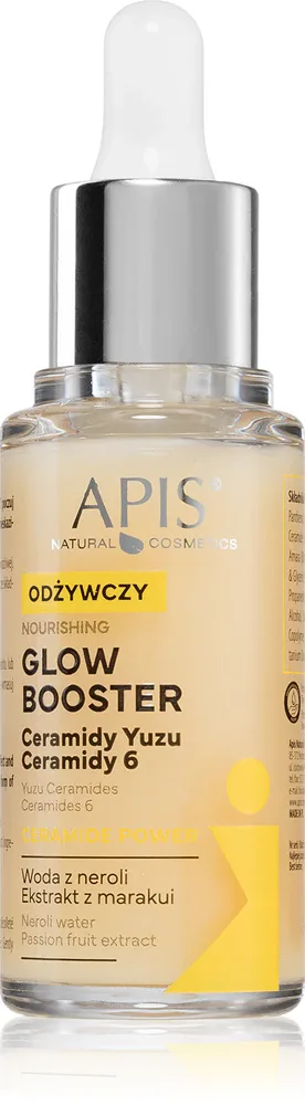 Apis Natural Cosmetics Ceramide Power - Сыворотка питательная с осветляющим эффектом, 30 мл