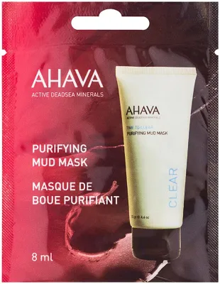 AHAVA Time To Clear - Грязевая маска для лица, 8 мл