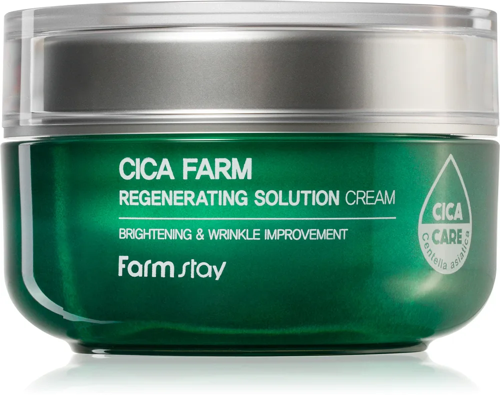 Farmstay Cica Farm Regenerating Solution - Регенерирующий крем для лица, 50 мл