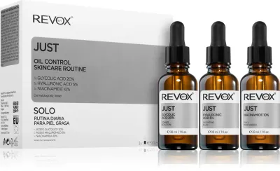 Revox B77 JUST Oil Control Skincare Routine - Набор для жирной кожи