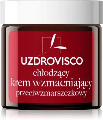 Uzdrovisco Cica Cooling Strengthening Anti-Wrinkle Cream - Крем против морщин для лица с охлаждающим эффектом, 50 мл