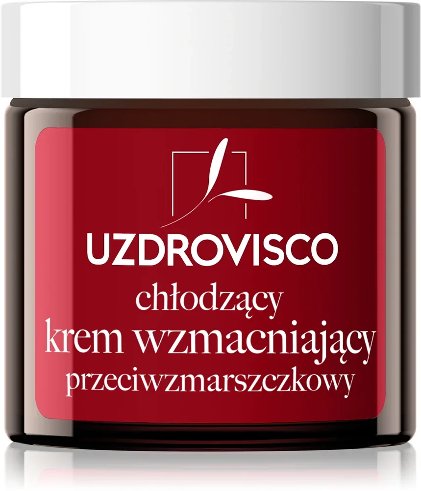 Uzdrovisco Cica Cooling Strengthening Anti-Wrinkle Cream - Крем против морщин для лица с охлаждающим эффектом, 50 мл