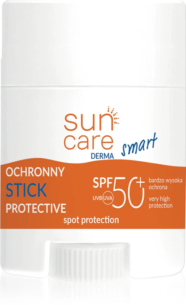 FlosLek Laboratorium Sun Care Derma Protective Stick - Крем для загара в стике для лица и чувствительных участков SPF 50+, 20 г