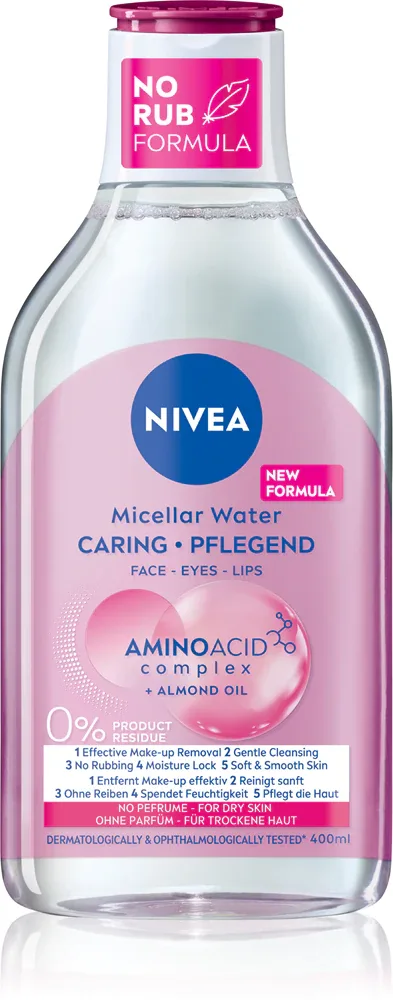 NIVEA Micellar Caring - Мицеллярная вода Gentle, 400 мл