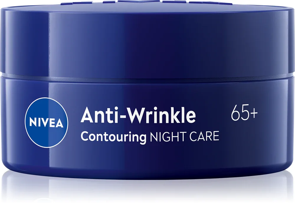 NIVEA Anti-Wrinkle Contouring - Лифтинговый крем для лица моделирующий контуры ночью для разглаживания лица 65+, 50 мл