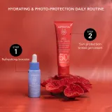 Apivita Bee Sun Safe Hydra Face Tinted Gel-Cream SPF50 - Тонирующий крем-гель SPF 50, 50 мл — фото 5