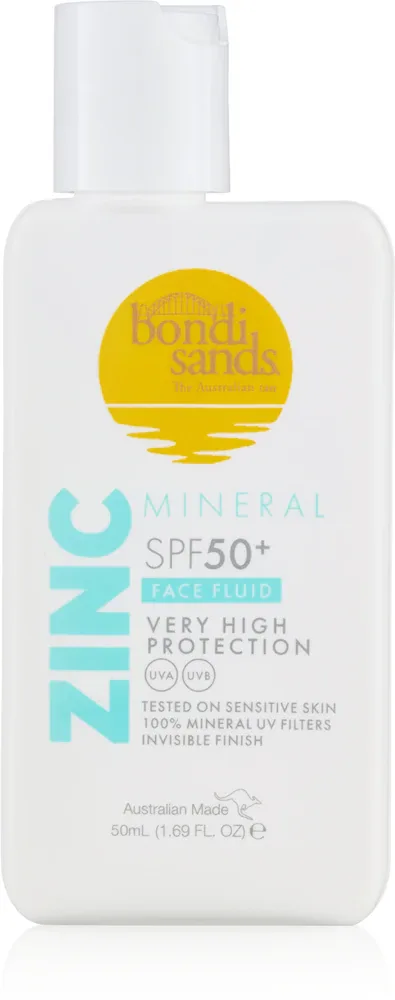 Bondi Sands SPF 50+ Zinc Mineral Face Fluid - Минеральный защитный флюид для лица SPF 50+, 50 мл