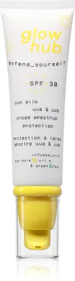 Glow Hub Sun Silk - Крем для загара лица SPF 30, 50 мл