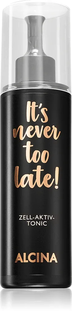 Alcina It's never too late! - Тоник для лица с фруктовыми кислотами, 125 мл