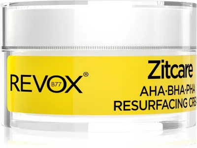 Revox B77 Zitcare AHA BHA PHA Resurfacing Cream - Сглаживающий ночной крем, 50 мл