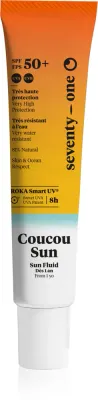 Крем солнцезащитный SeventyOne Coucou Sun SPF50+ для лица, для чувствительной кожи, 40 мл SPF 50+