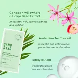 Sand & Sky Oil Control Dual Action Blemish Patches - Крем для лица против прыщей, 75 шт — фото 5
