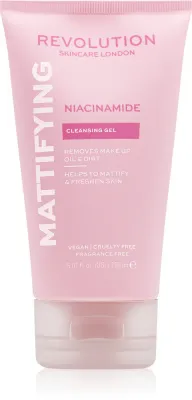 Revolution Skincare Niacinamide Mattify - Матирующий гель для очищения, 150 мл