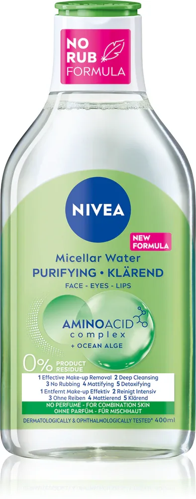 NIVEA Purifying - Очищающий мицеллярный раствор, 400 мл