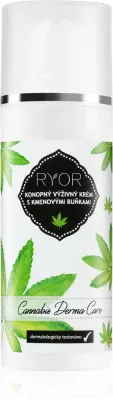 RYOR Cannabis Derma Care - Питательный крем конопля с стволовыми клетками, 50 мл