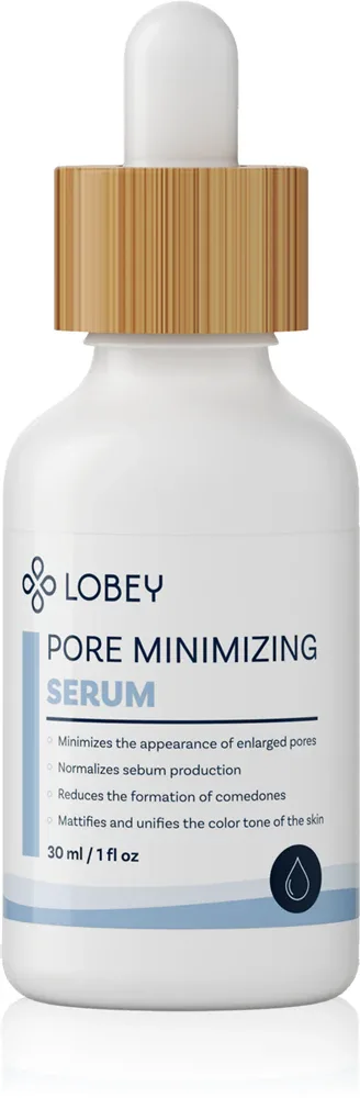 Lobey Skin Care Serum na rozšířene pory - Сыворотка для лица против расширенных пор, 30 мл