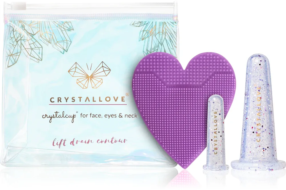 Crystallove Crystalcup - Набор пузырьков для массажа лица