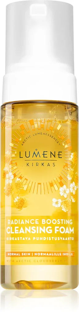 Пенка для умывания Lumene Radiance Boosting [KIRKAS] для снятия макияжа, увлажняющая, 150 мл