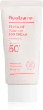 Real Barrier Peach Fit Tone-Up Sun Cream - Защитный тонизирующий крем для лица SPF 50+, 50 мл — фото 1