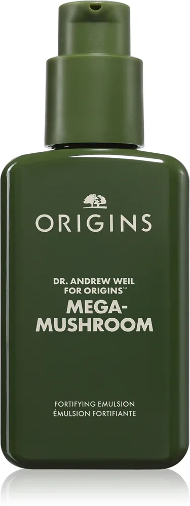 Origins Dr. Andrew Weil for Origins Mega-Mushroom Fortifying Emulsion with Reishi and Seabuckthorn - Увлажняющий и успокаивающий крем для лица, 100 мл