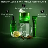 Apivita Bee Radiant Night Gel-Balm - Детокс-смягчающий гель-бальзам для лица на ночь, 50 мл — фото 4