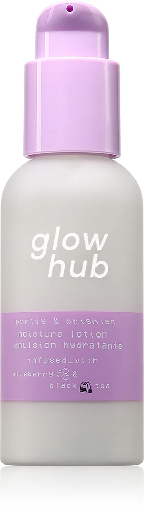 Glow Hub Purify & Brighten - Увлажняющий-осветляющий крем для лица, 95 мл
