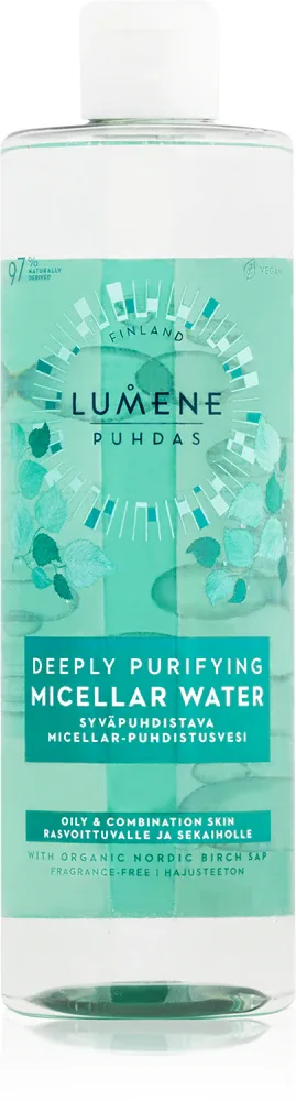 Lumene Deeply Purifying [PUHDAS] - Глубоко очищающая мицеллярная вода, 400 мл