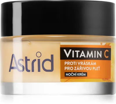 Astrid Vitamin C - Омолаживающий ночной крем, придающий коже сияющий вид, 50 мл