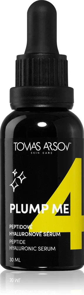 Tomas Arsov Skin PLUMP ME Peptidove hyaluronove serum - Сыворотка гиалуроновая с пептидами, 30 мл