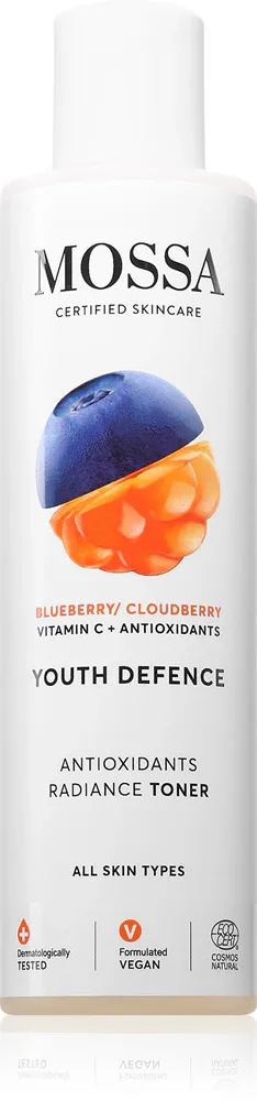 Mossa Youth Defence - Тоник для лица, осветляющий, 200 мл
