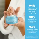 Peter Thomas Roth Water Drench Hyaluronic Cloud Rich Barrier Moisturizer - Богатый увлажняющий крем, восстанавливающий защитный барьер кожи, 50 мл — фото 3