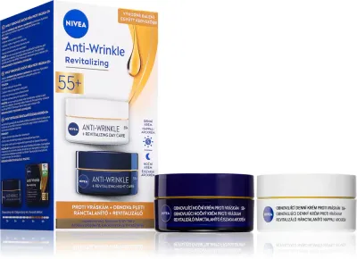NIVEA Anti-Wrinkle Revitalizing - Удобная упаковка против морщин 60+ 60+, 100 мл