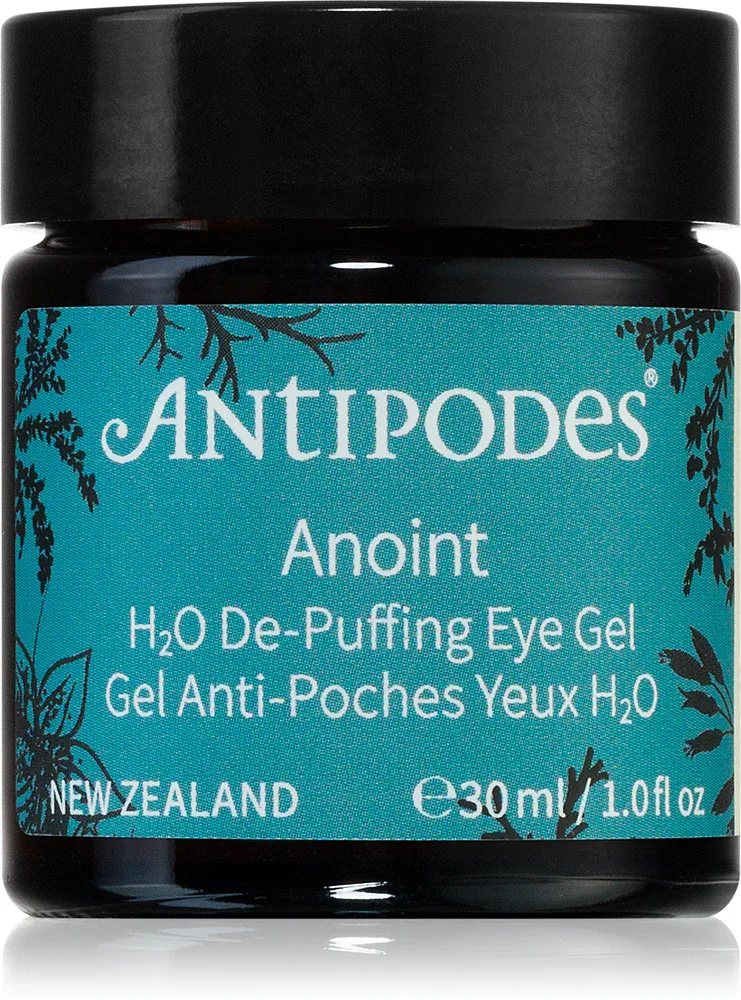 Antipodes Anoint H2O De-Puffing Eye Gel - Увлажняющий гель для глаз против отеков, 30 мл