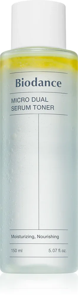 Biodance Micro Dual Serum Toner - Увлажняющий тоник для двухфазного ухода за кожей, 150 мл