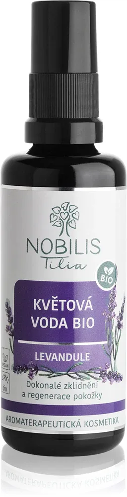 Nobilis Tilia Floral Water BIO Levandule - Тоник для лица с успокаивающим действием, 50 мл