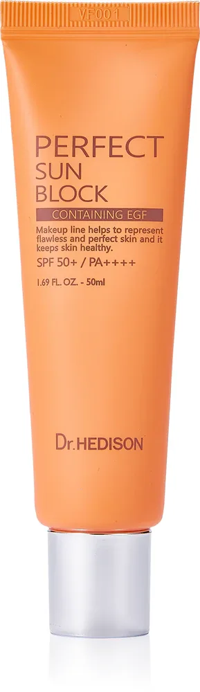 Dr. HEDISON Perfect Sun Block SPF 50+ - Солнцезащитный крем с питательным действием SPF 50+, 50 мл