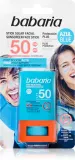 Babaria Blue Face Sun Stick - Солнцезащитный увлажняющий стик для лица и чувствительных участков SPF 50, 20 мл — фото 1