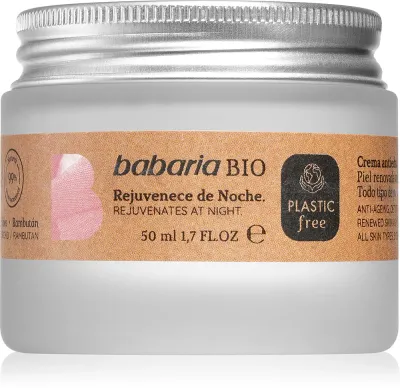 Babaria BIO - Омолаживающий ночной крем, 50 мл